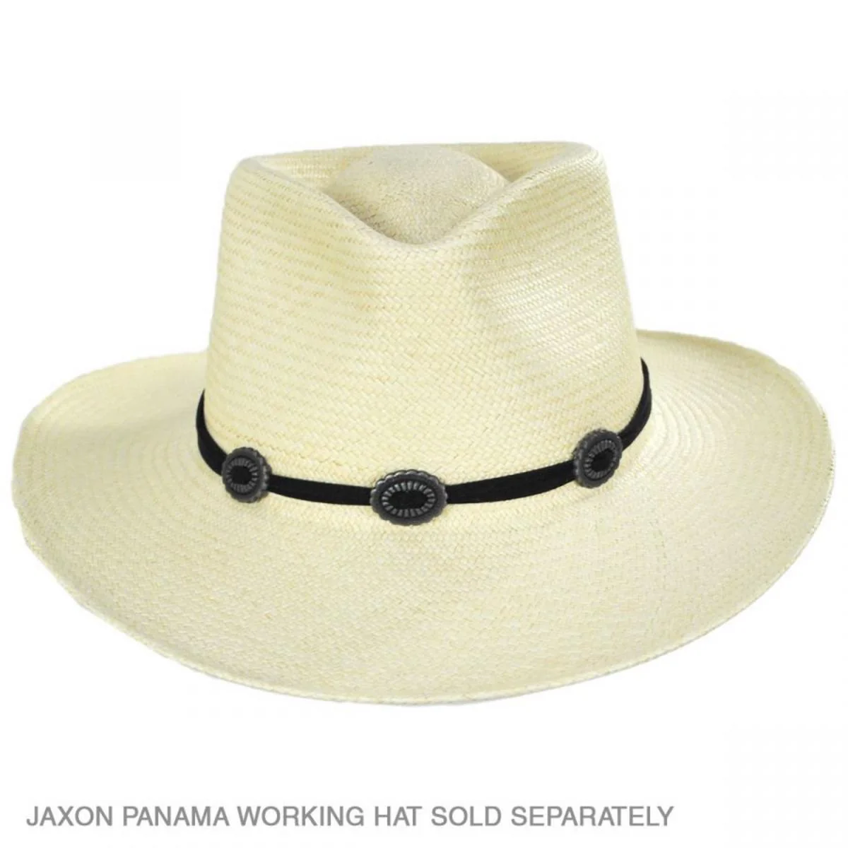 Suede Concho Hat and Headband - Image 5