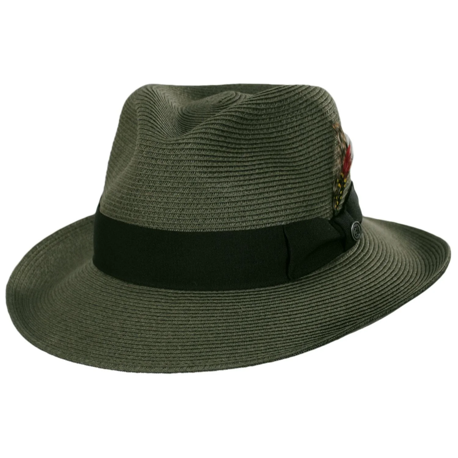 Summer C-Crown Toyo Straw Fedora Hat - Image 6