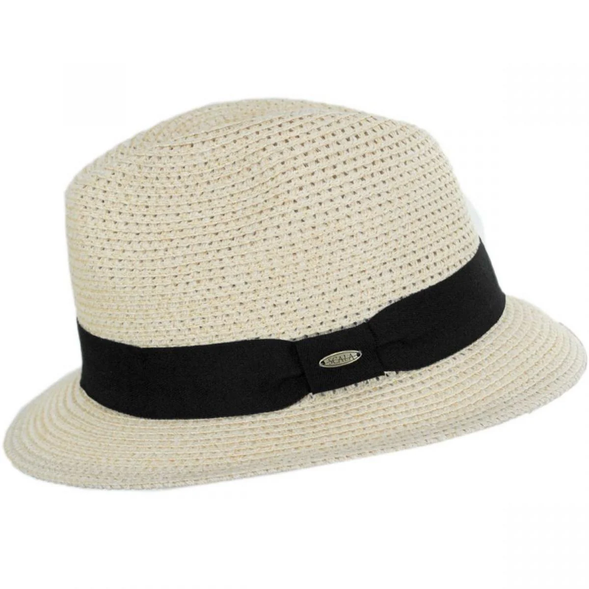 Summerville Polybraid Fedora Hat - Image 3