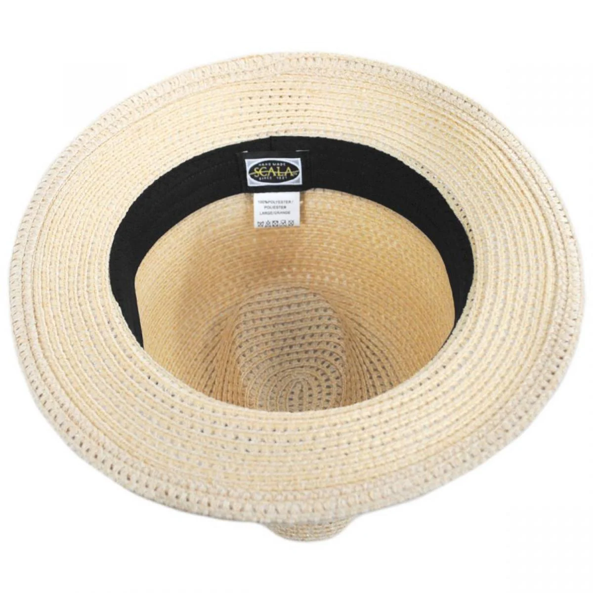 Summerville Polybraid Fedora Hat - Image 4