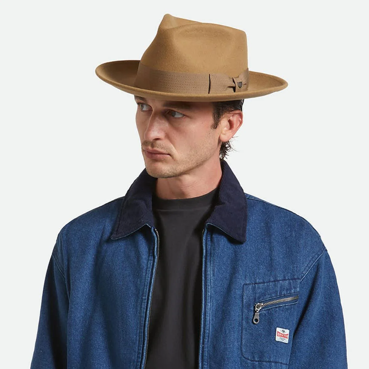 Swindle Convertabrim Wool Felt Fedora Hat - Image 9