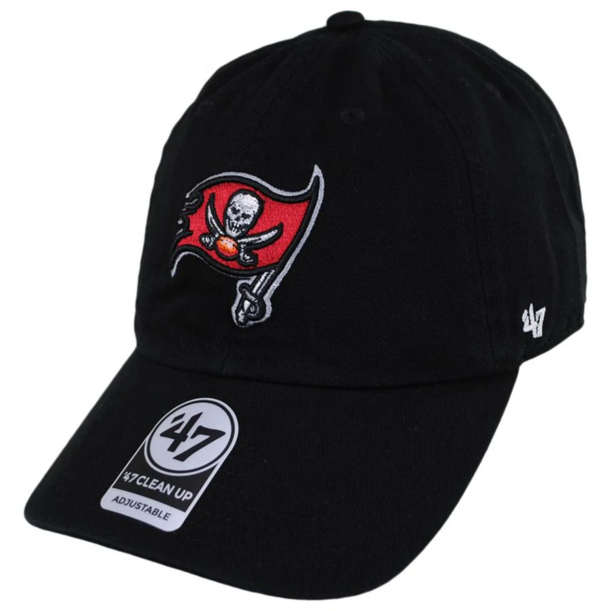 Tampa Bay Buccaneers NFL Clean Up Strapback Baseball Cap Dad Hat - Image 9