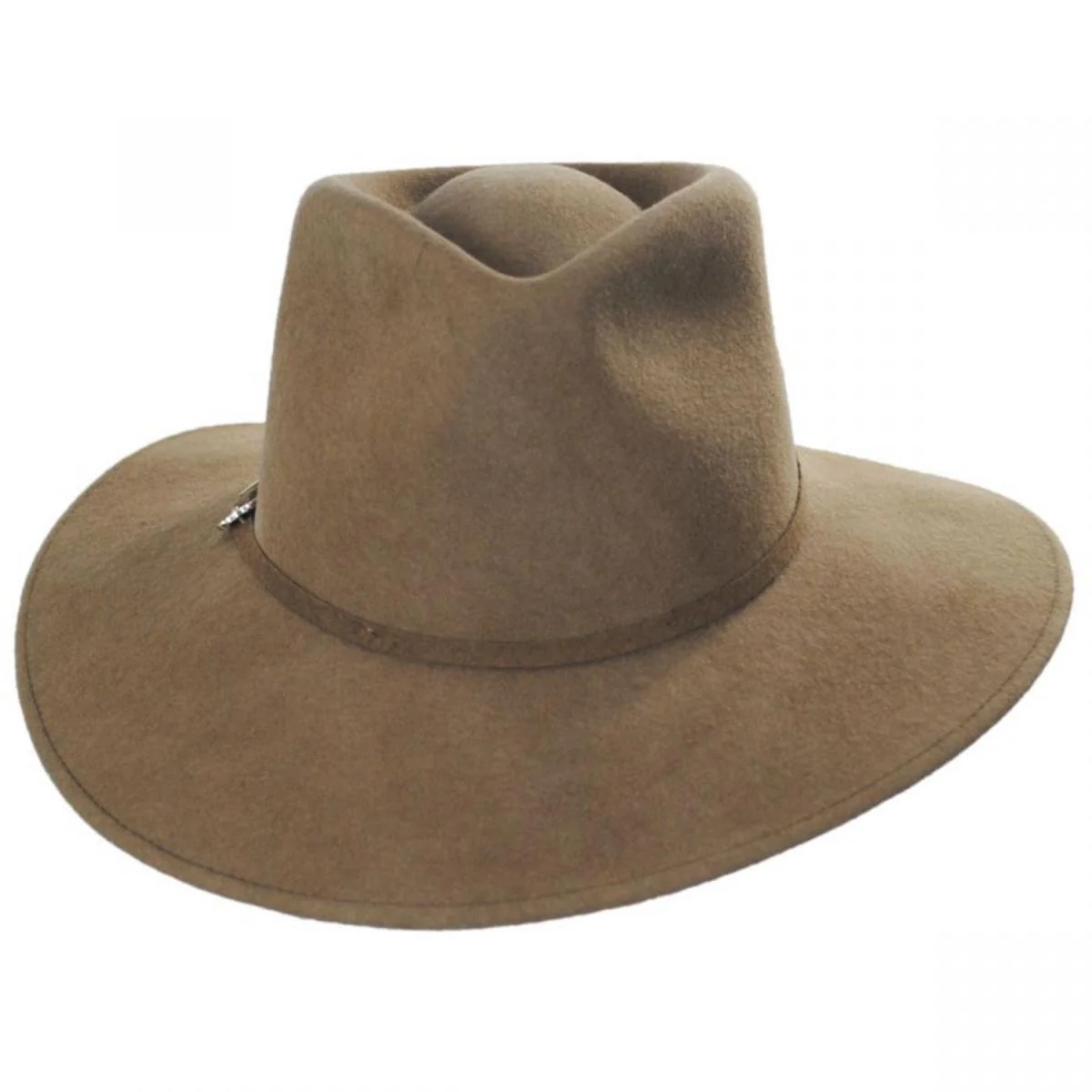 Teardrop Wool Felt Western Hat - Image 2