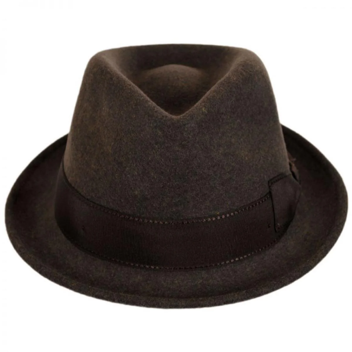 Teardrop Wool Felt Trilby Fedora Hat - Image 6