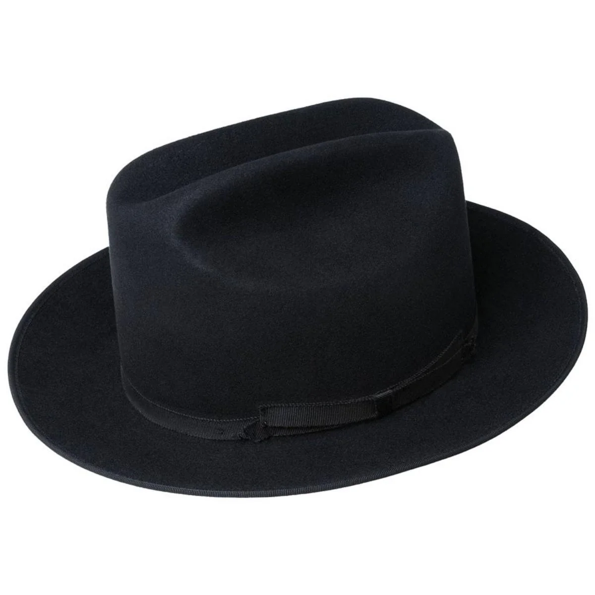 The Architect Fur Felt Cattleman Western Hat - Black