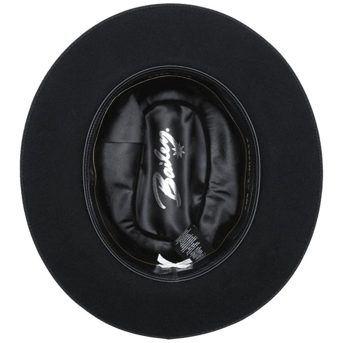 The Architect Fur Felt Cattleman Western Hat - Black - Image 4