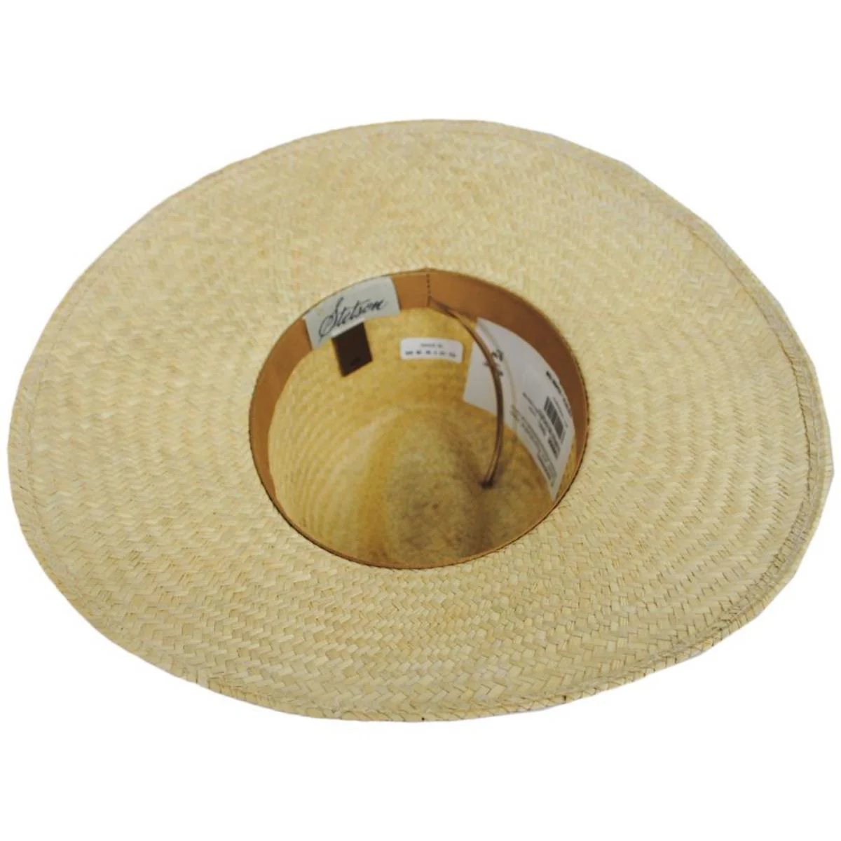 The Gatherer Palm Straw Wide Brim Fedora Hat - Image 4