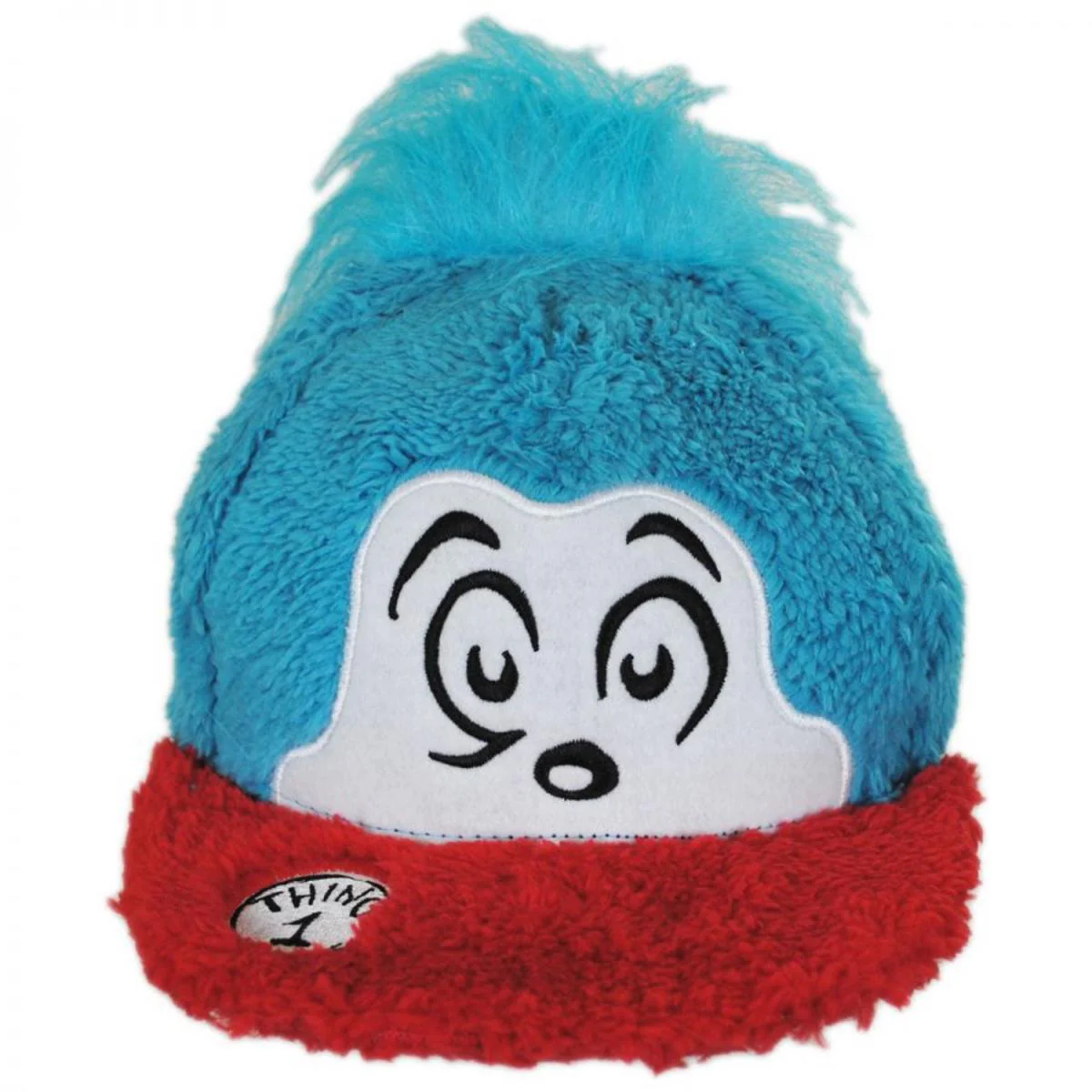 Thing 1 Fuzzy Baseball Cap - Image 2