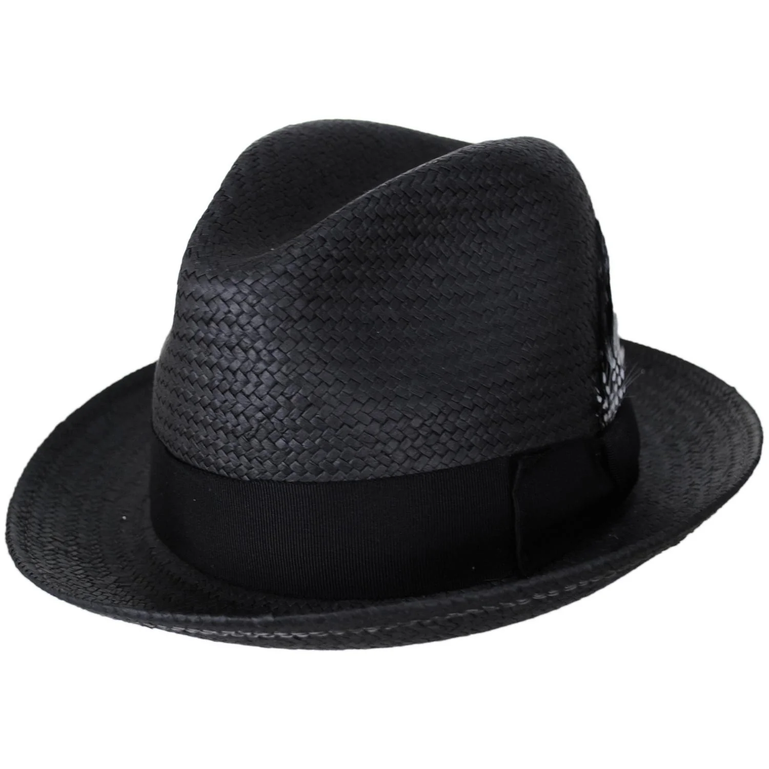 Tino Sun Raindura Straw Fedora Hat