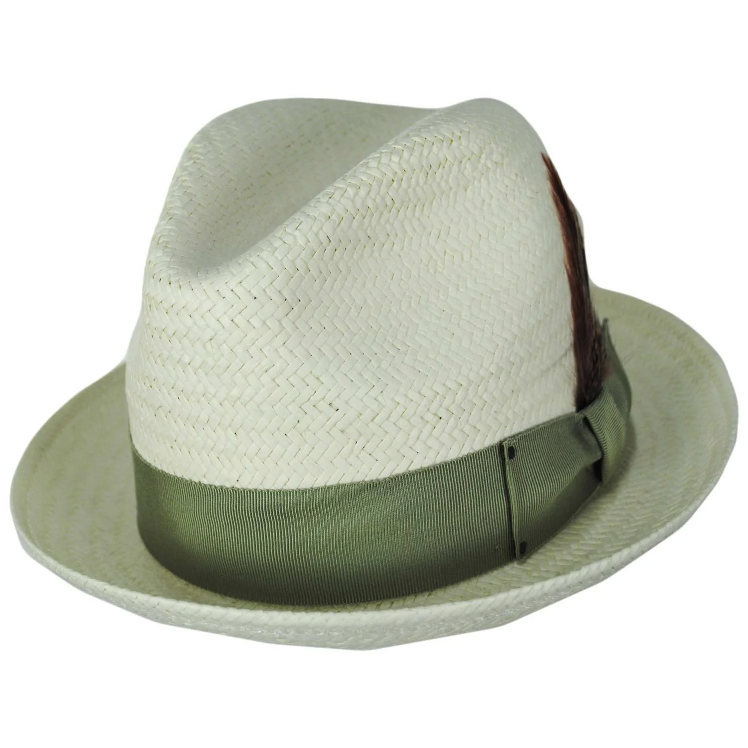 Tino Sun Raindura Straw Fedora Hat - Image 5