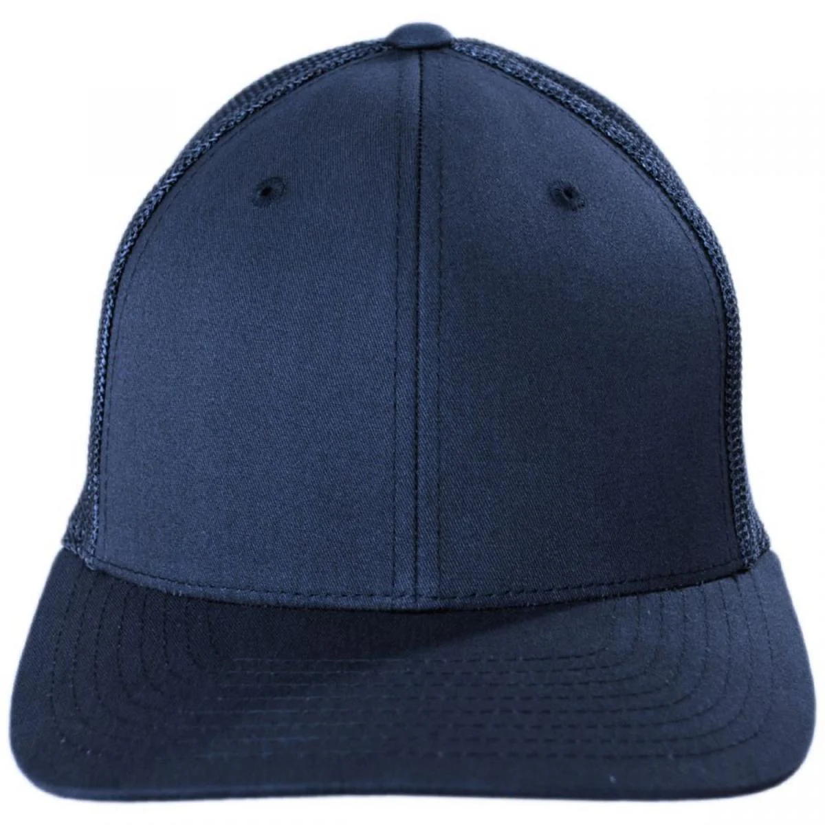 Tonal Mesh Trucker Flexfit Fitted Baseball Cap - Image 10