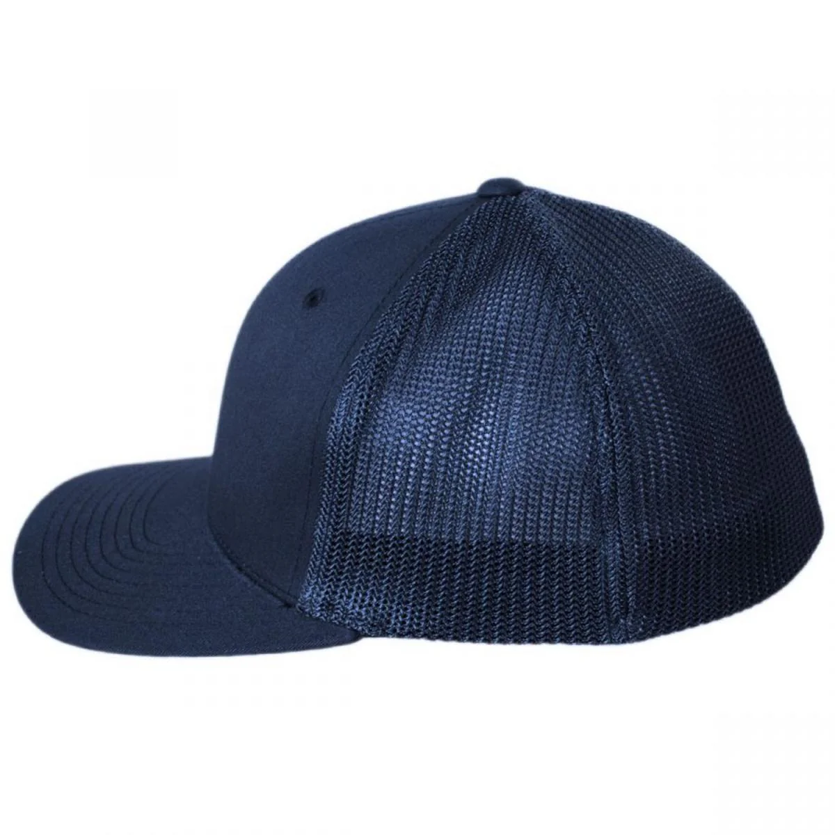 Tonal Mesh Trucker Flexfit Fitted Baseball Cap - Image 11
