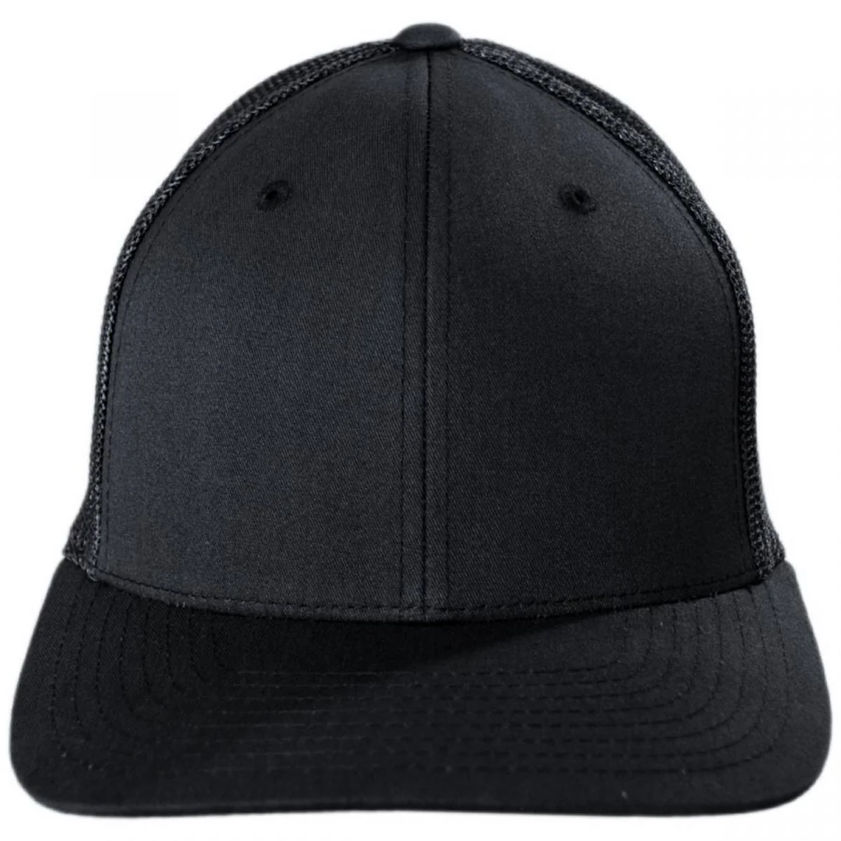 Tonal Mesh Trucker Flexfit Fitted Baseball Cap - Image 2