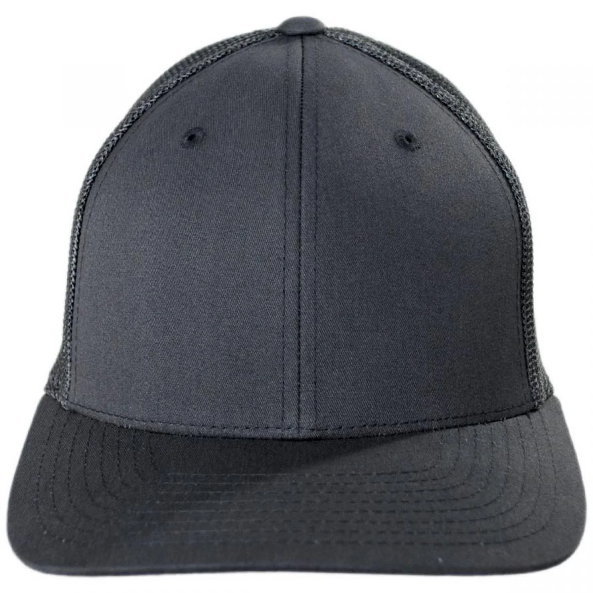 Tonal Mesh Trucker Flexfit Fitted Baseball Cap - Image 6