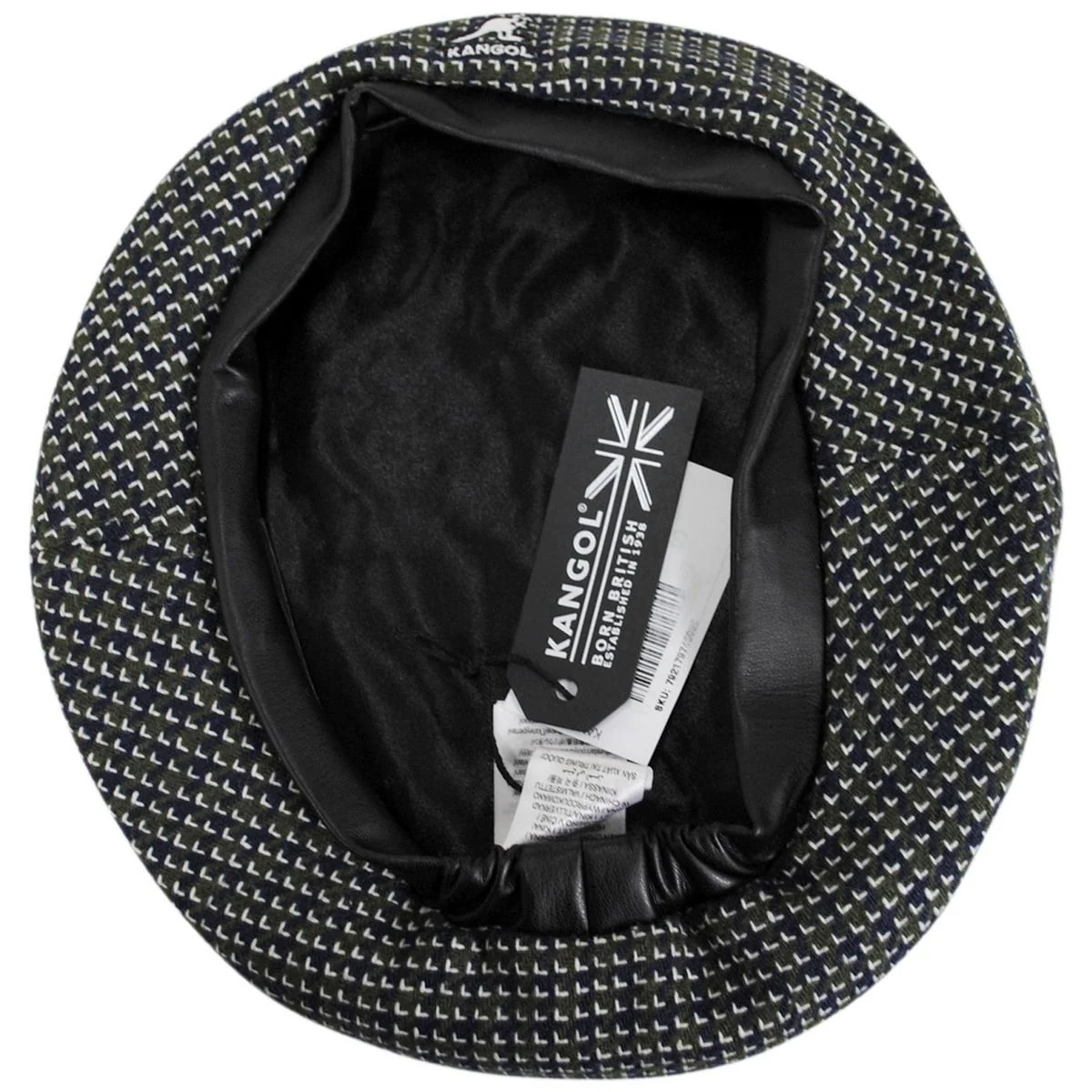 Tooth Grid Knit Beret - FINAL SALE - Image 4