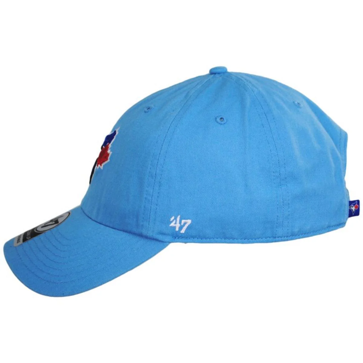 Toronto Blue Jays MLB Clean Up Strapback Baseball Cap Dad Hat - Image 5