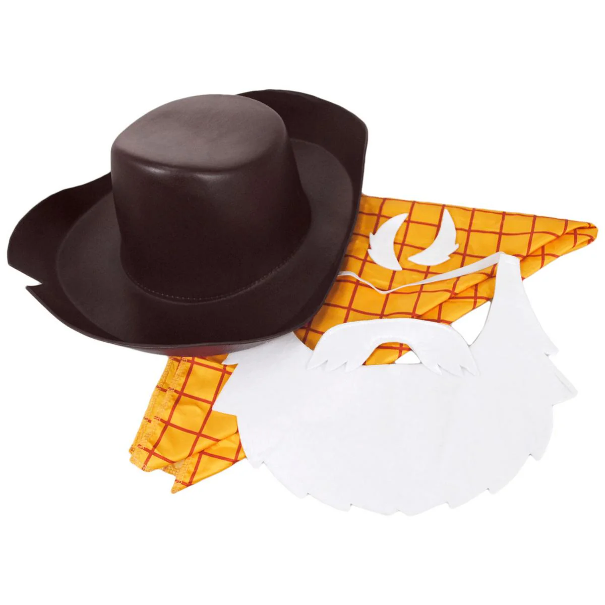Toy Story 2 Stinky Pete Prospector Hat, Beard, and Scarf Kit