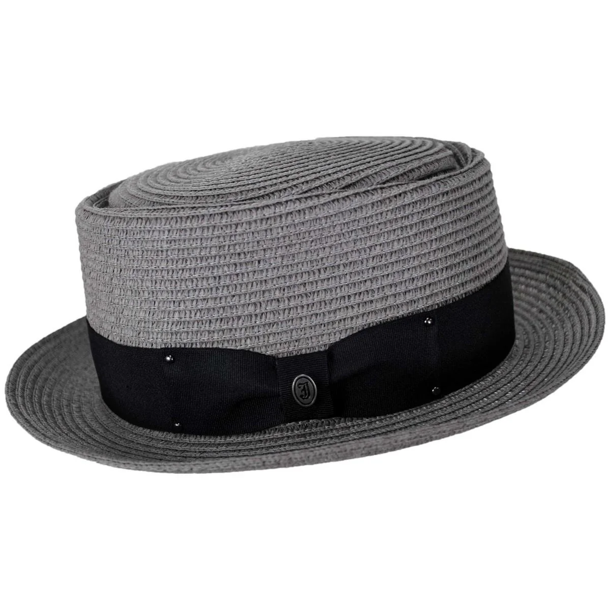 Toyo Straw Braid Pork Pie Hat - Image 12