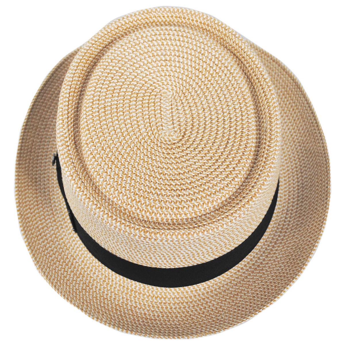 Toyo Straw Braid Pork Pie Hat - Image 21