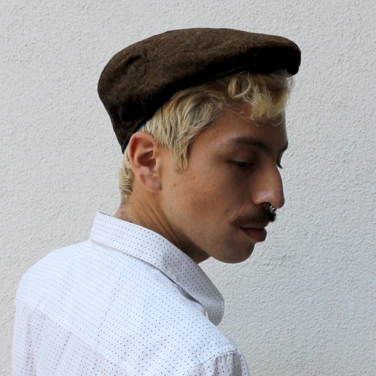 Troubadour Tweed Wool Blend Ivy Cap - Image 7