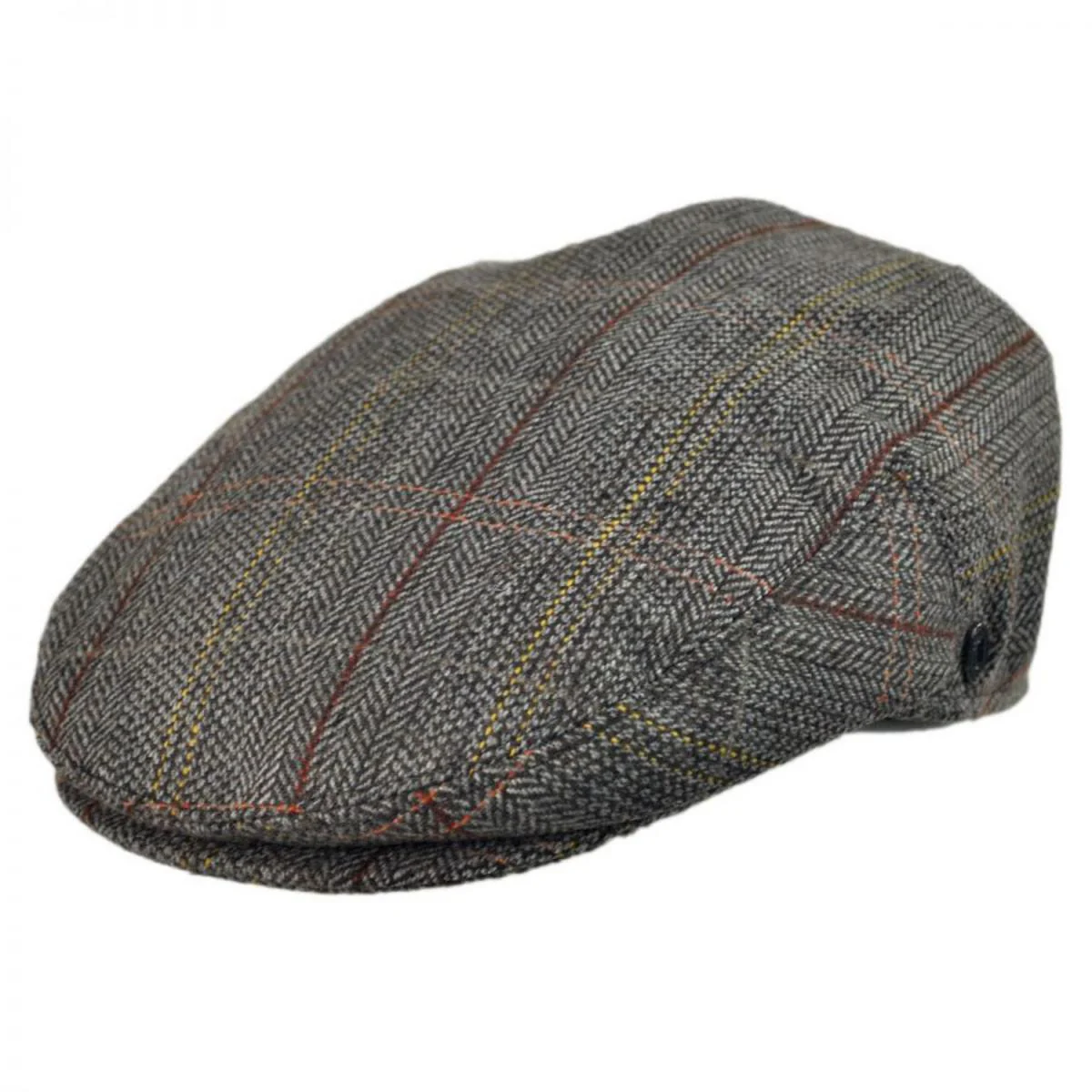 Tweed Wool Blend Ivy Cap
