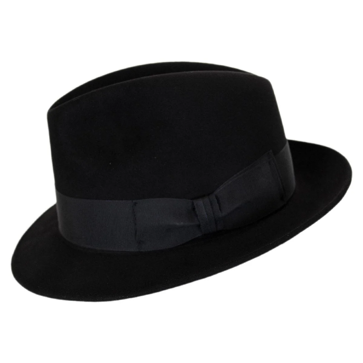 Ultimo Beaver Fur Felt Fedora Hat - Image 3