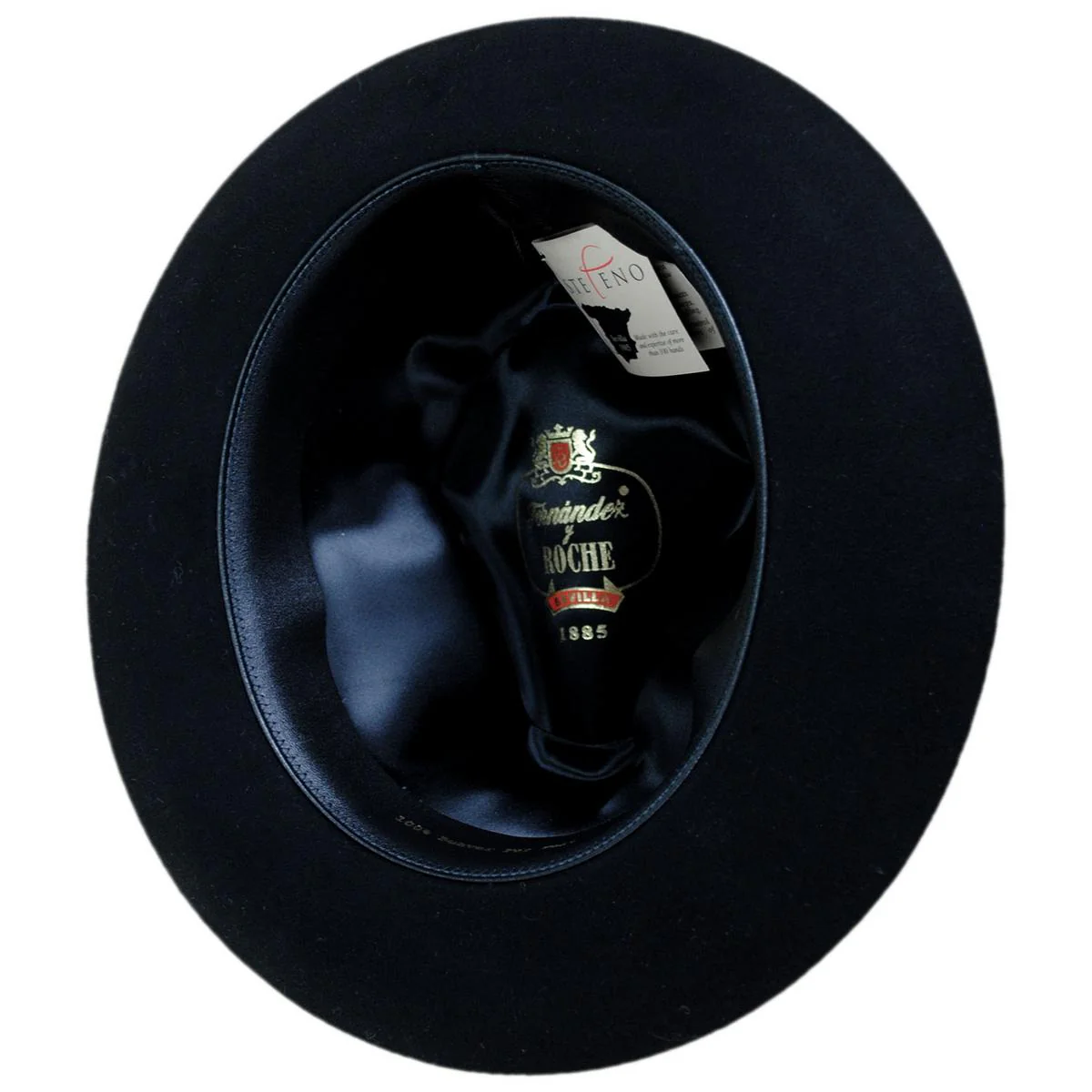 Ultimo Beaver Fur Felt Fedora Hat - Image 4