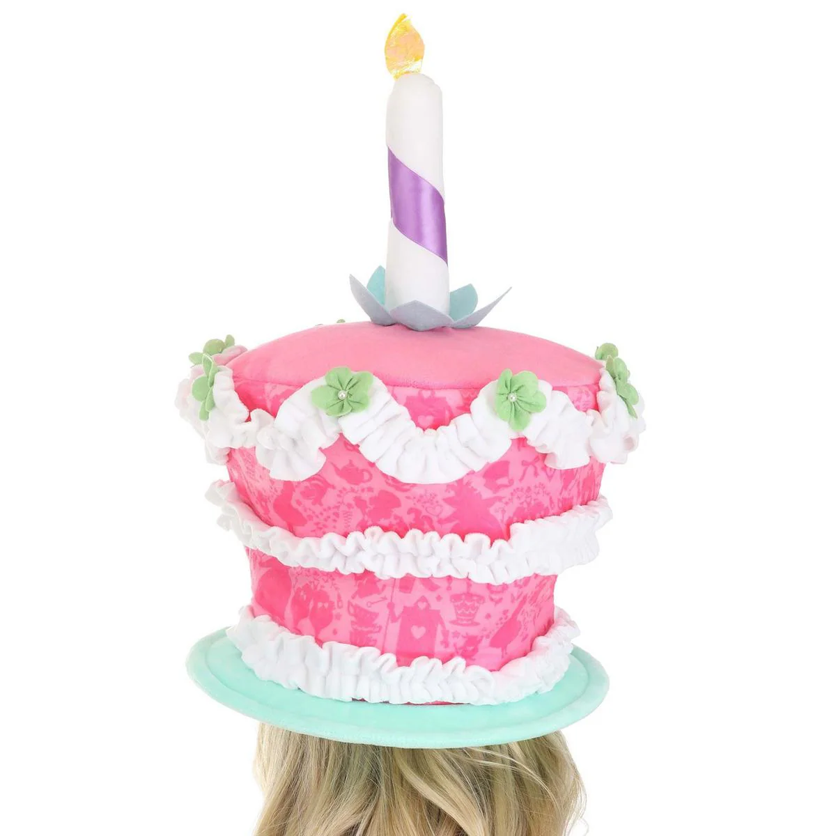 Alice in Wonderland Unbirthday Cake Plush Hat - Image 3
