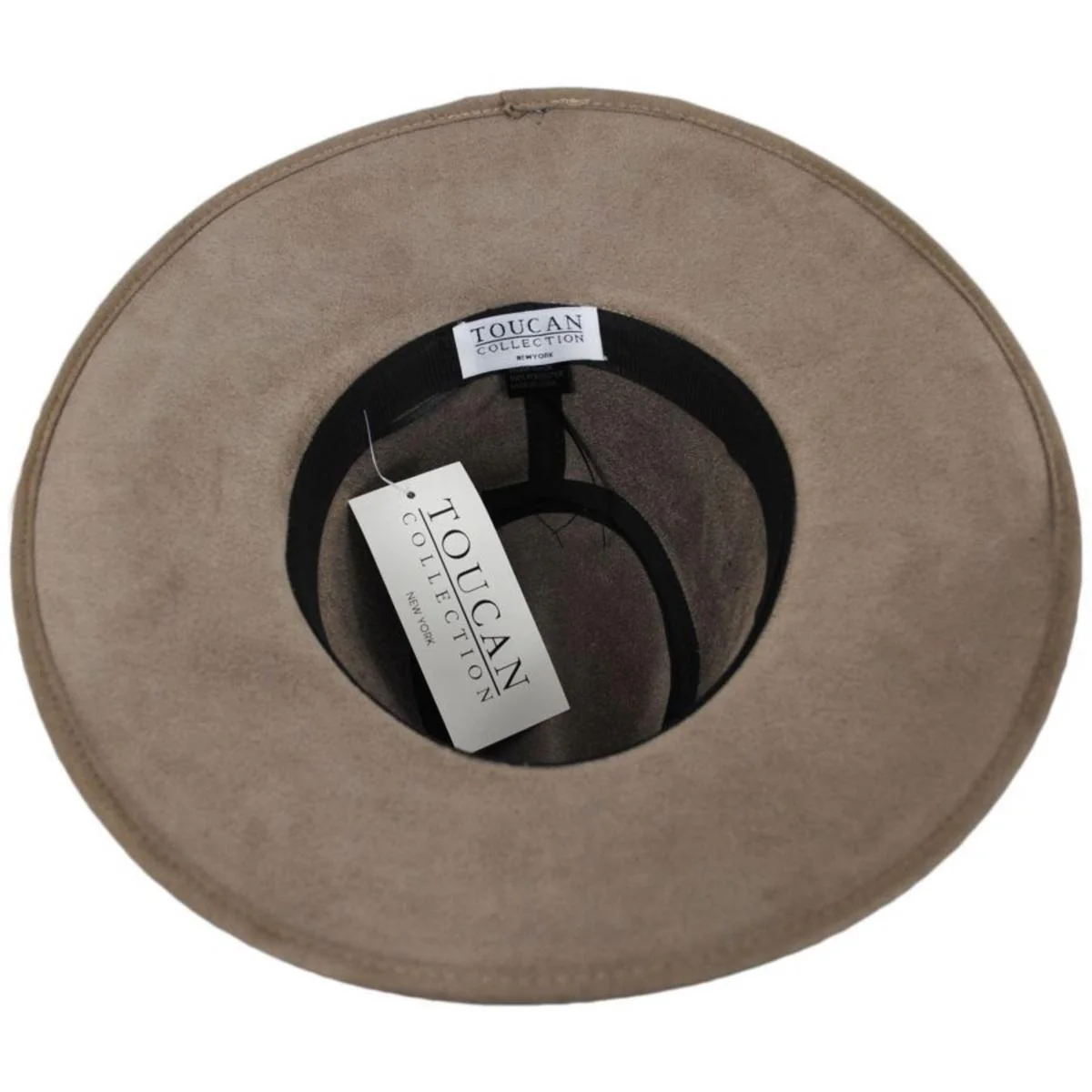 Vegan Suede Safari Fedora Hat - Made to Order - Image 5