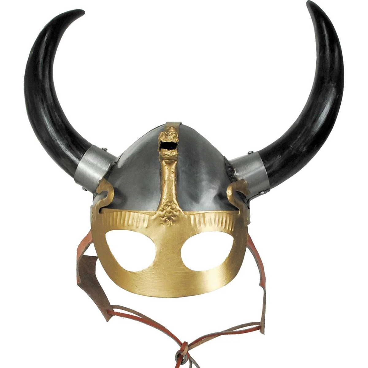 Viking Helmet with Mask and Dragon - Image 3