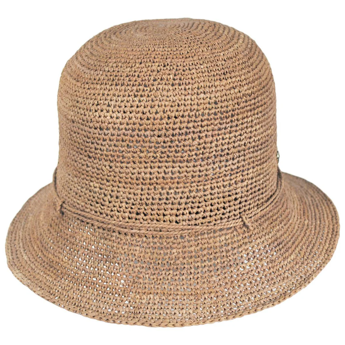 Villa 6 Raffia Straw Cloche Hat - Image 6