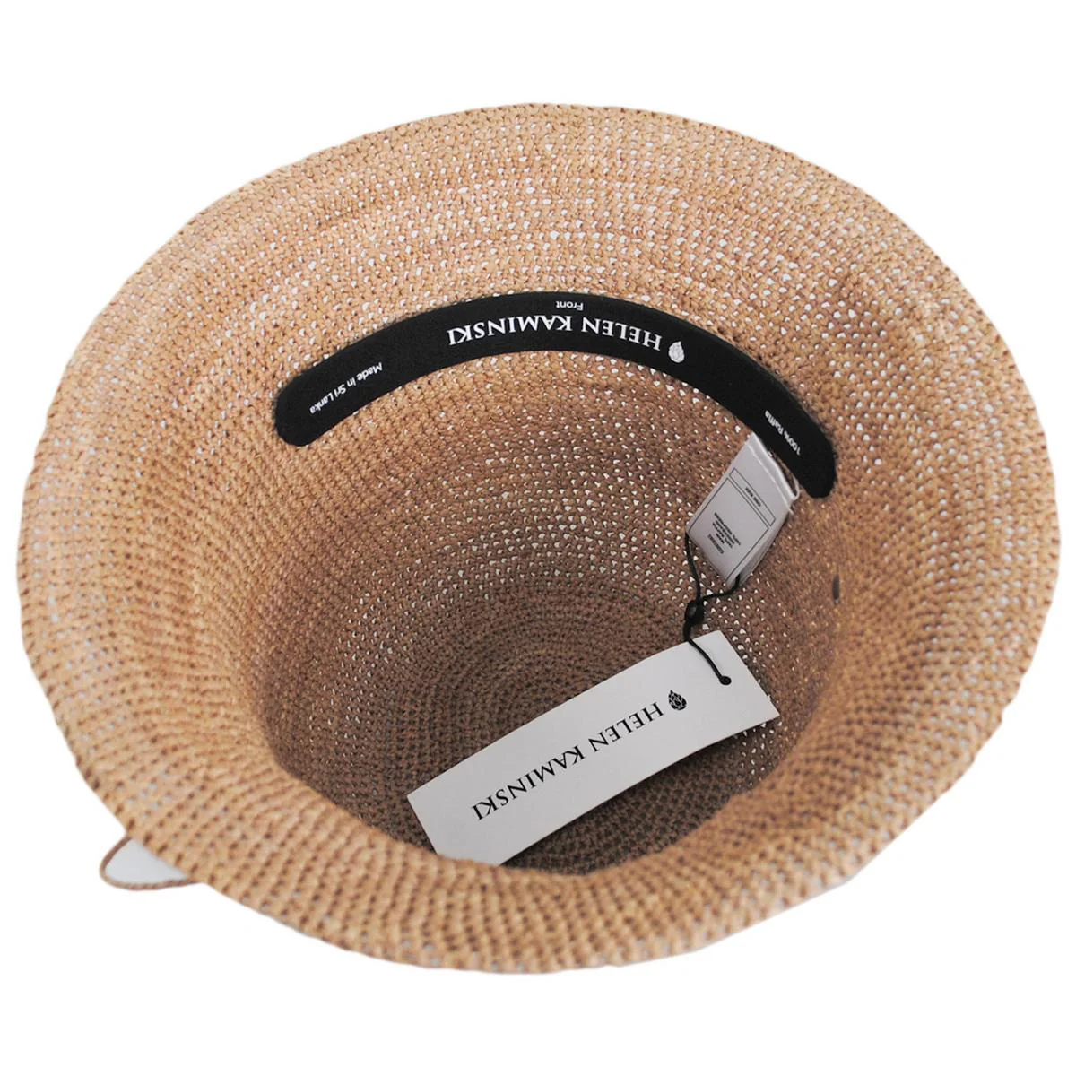 Villa 6 Raffia Straw Cloche Hat - Image 8