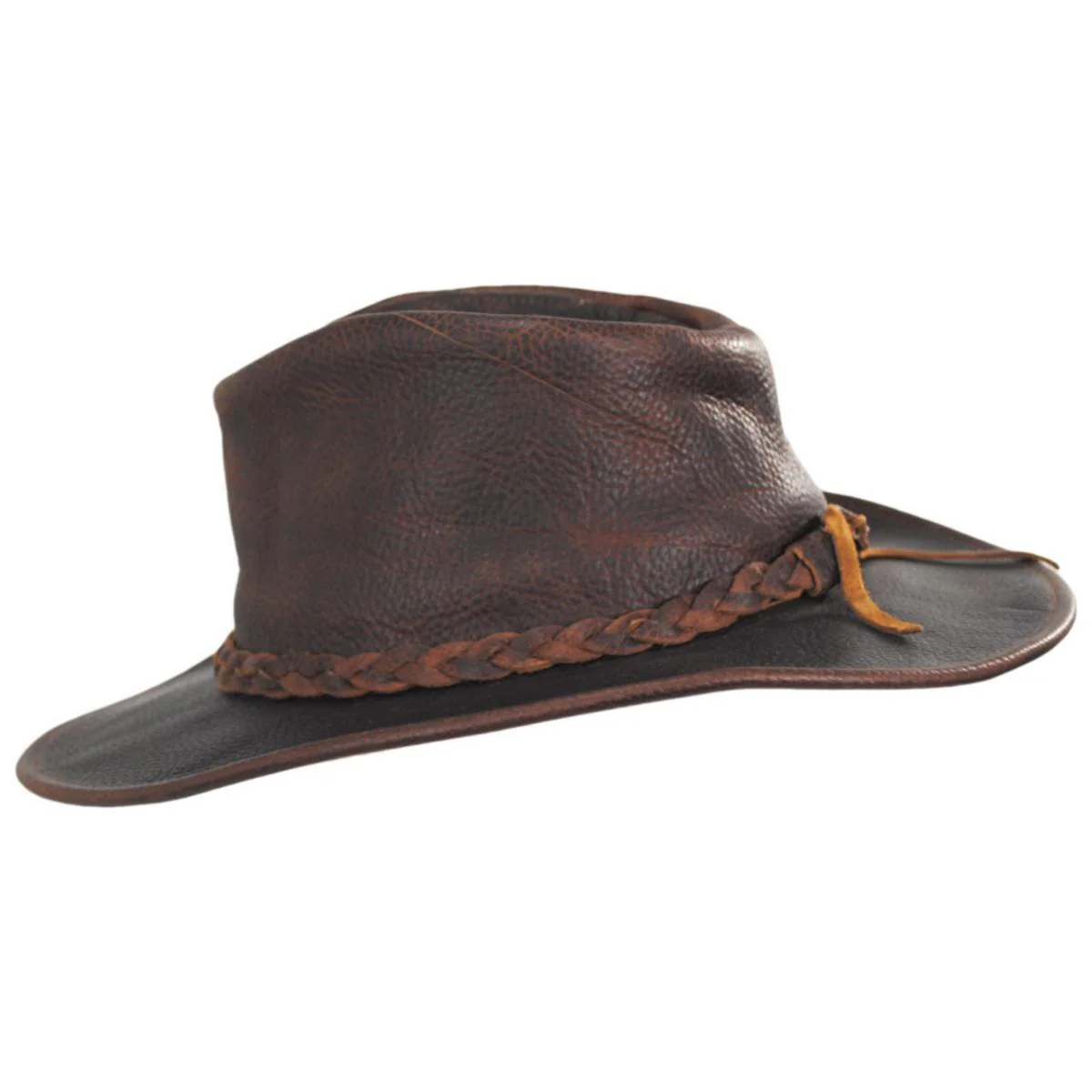 Walker Raging Bull Leather Western Hat - Image 4