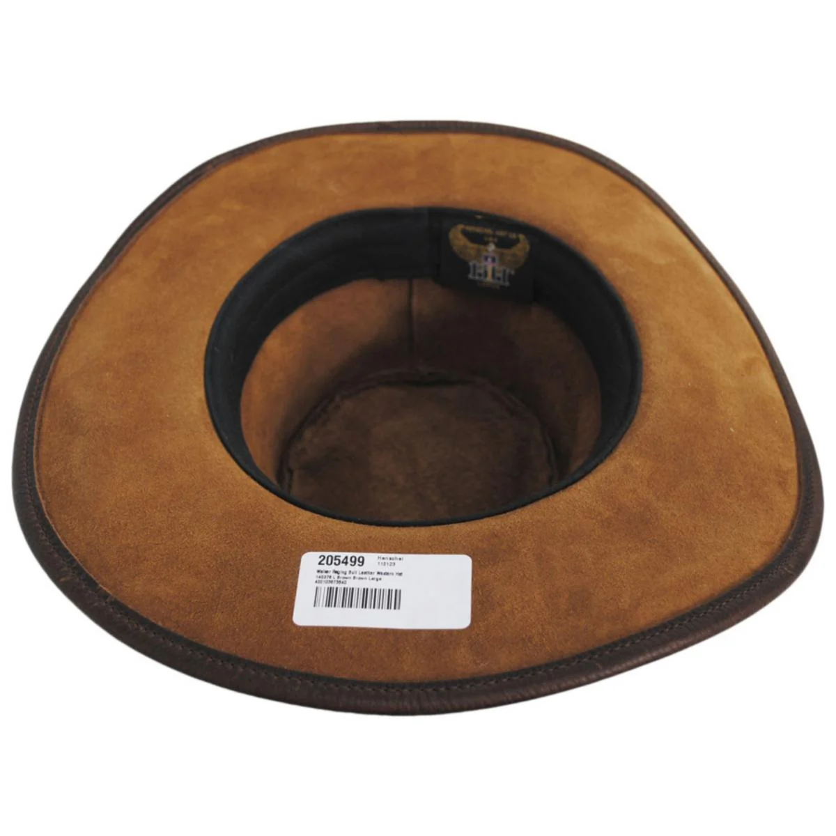 Walker Raging Bull Leather Western Hat - Image 5