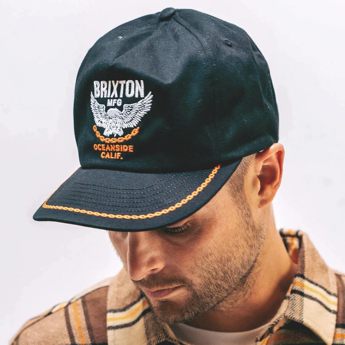 Waller Cotton HP Snapback Baseball Cap - Image 6