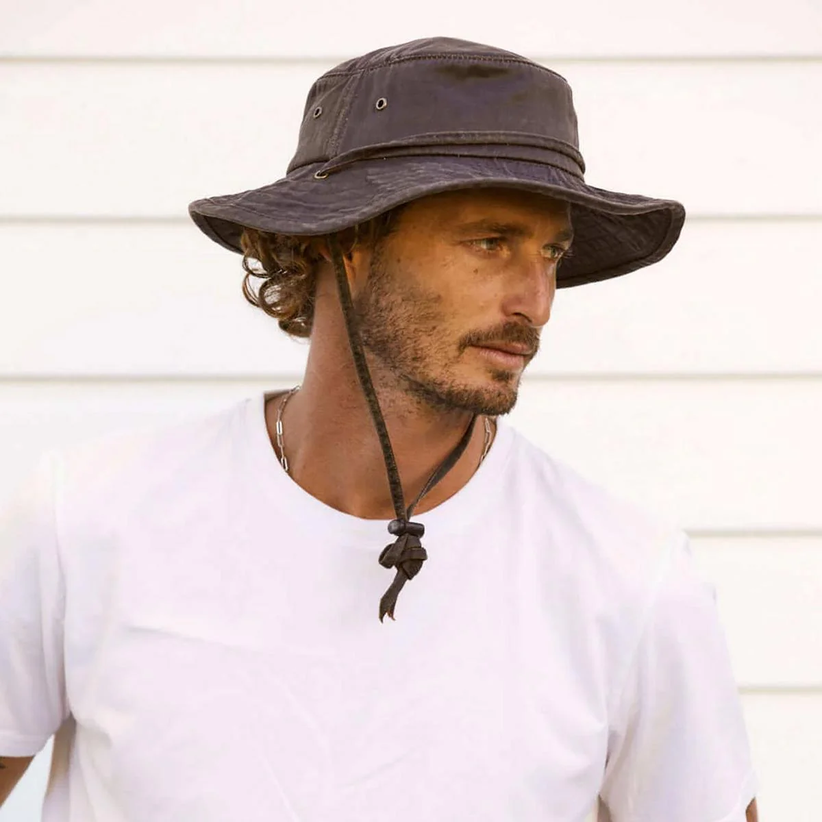Weathered Cotton Booney Hat - Image 3
