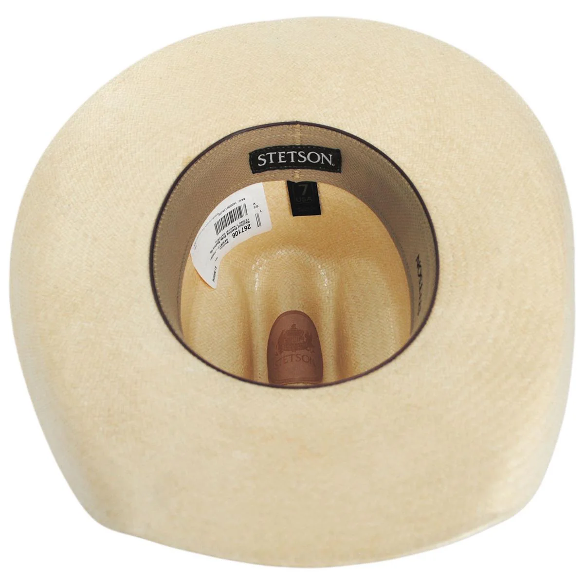 Westfield Shantung Straw Western Hat - Image 4