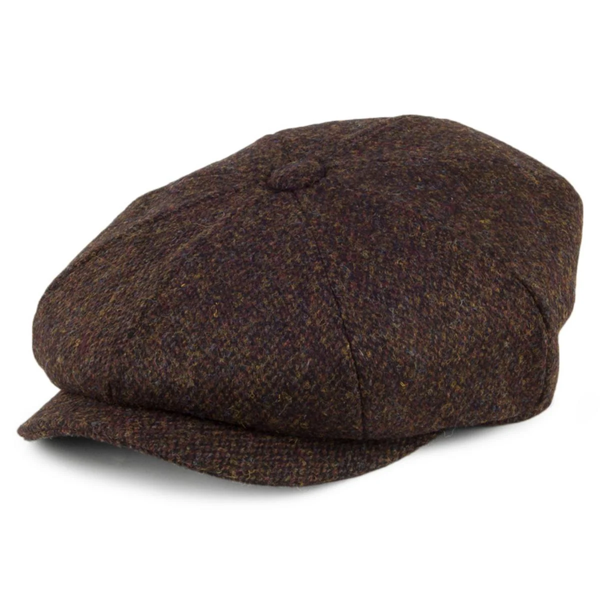 Wholesale Arnol Harris Tweed Wool Newsboy Cap B2B Pre-Pack