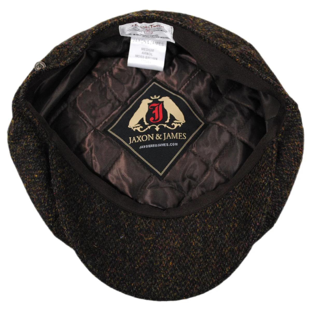 Wholesale Arnol Harris Tweed Wool Newsboy Cap B2B Pre-Pack - Image 4
