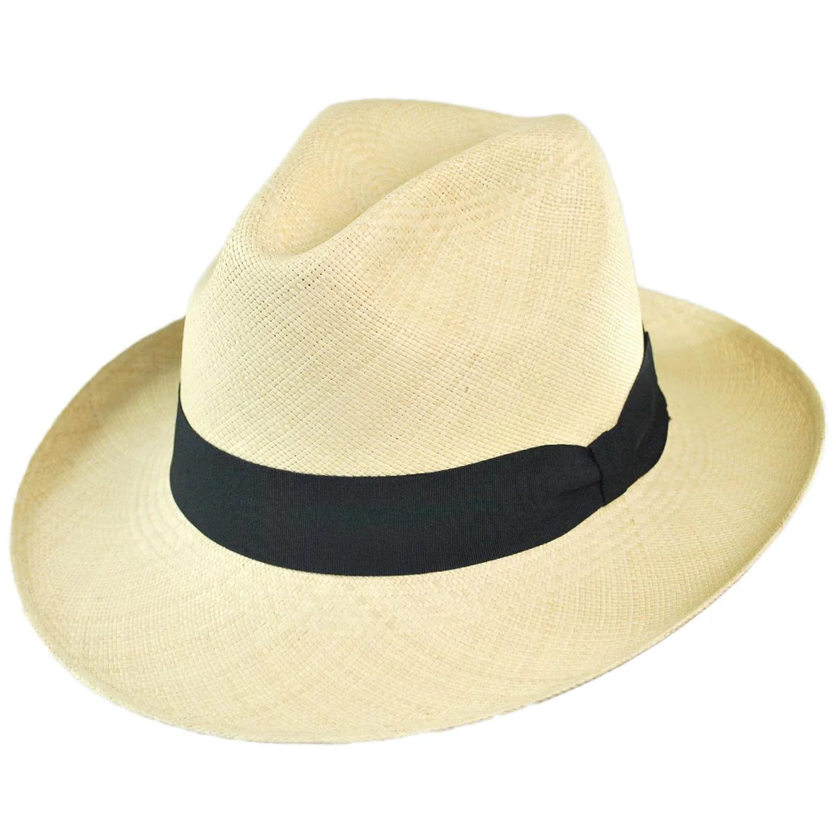 Wholesale Brisa Grade 8 Panama Straw Fedora Hat B2B Pre-Pack