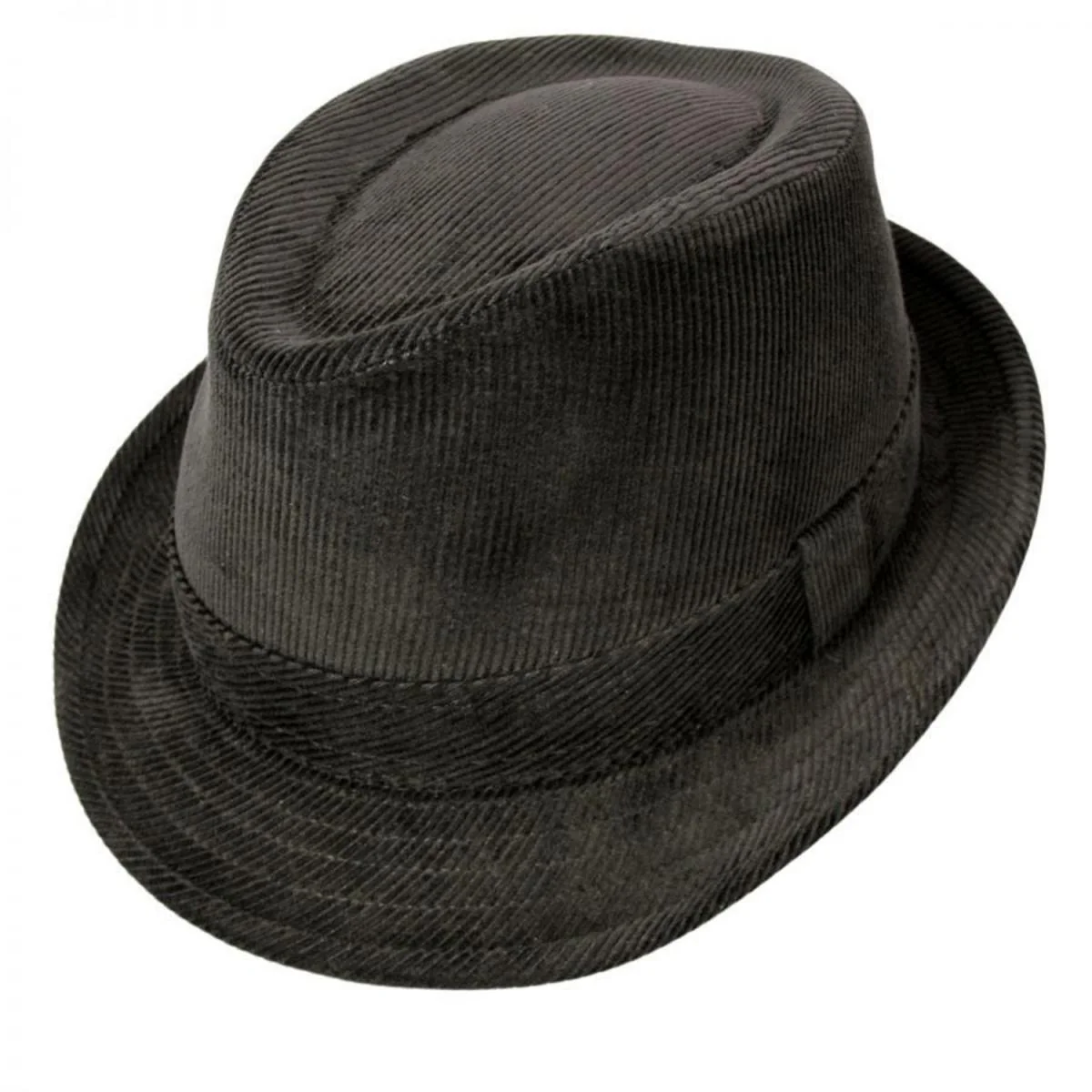 Wholesale Corduroy C-Crown Trilby Fedora Hat B2B Pre-Pack