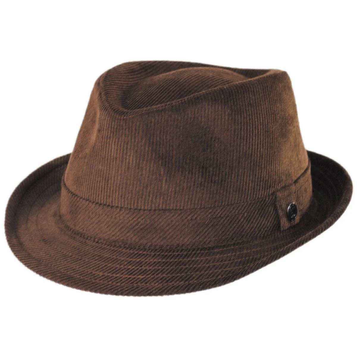 Wholesale Corduroy C-Crown Trilby Fedora Hat B2B Pre-Pack - Image 5