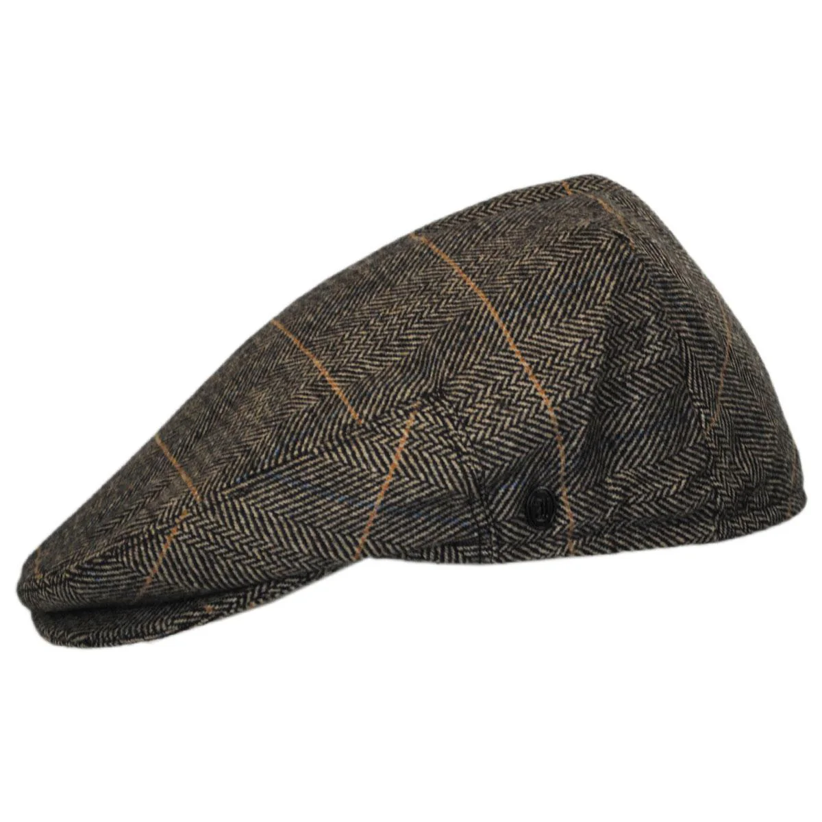 Wholesale Croydon Herringbone Plaid Wool Blend Ivy Cap B2B Pre-Pack - Image 3