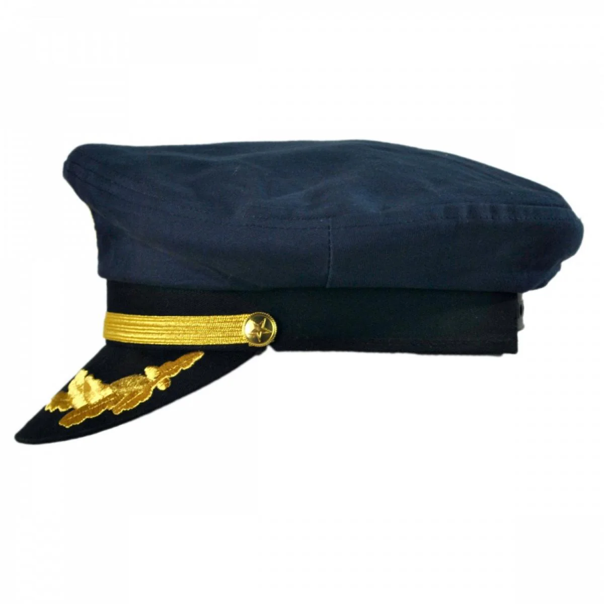 Wholesale Deluxe Adjustable Yacht Captain Cap B2B Pre-Pack - Image 3