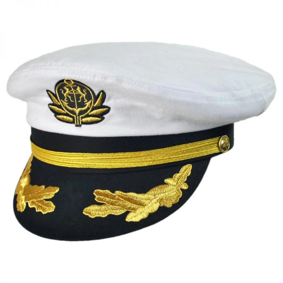 Wholesale Deluxe Adjustable Yacht Captain Cap B2B Pre-Pack - Image 5