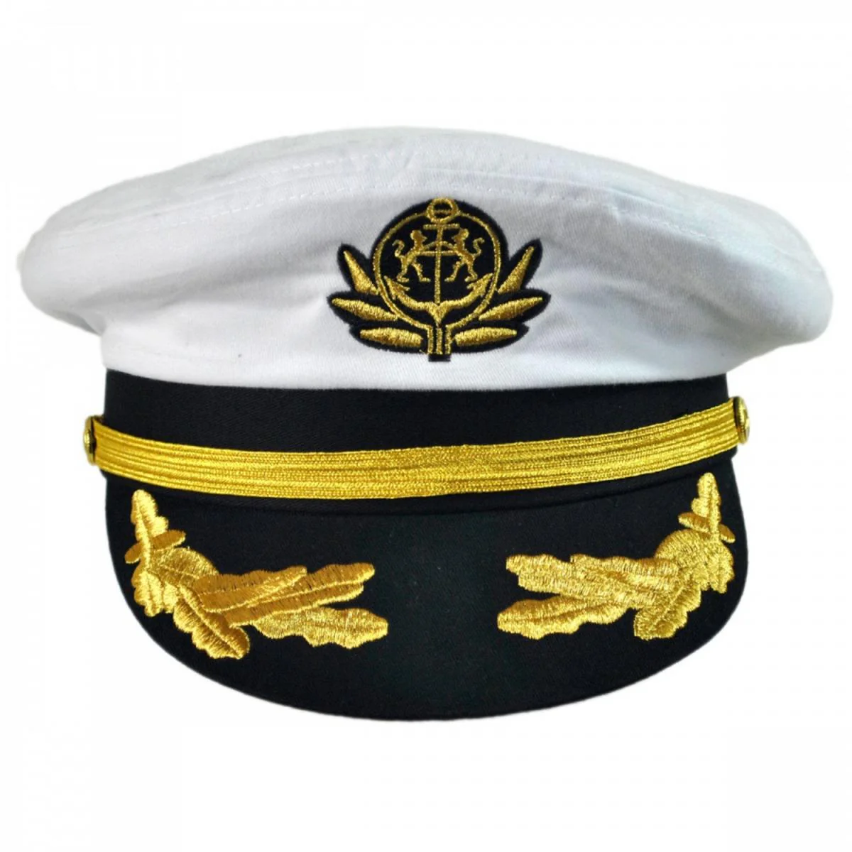 Wholesale Deluxe Adjustable Yacht Captain Cap B2B Pre-Pack - Image 6