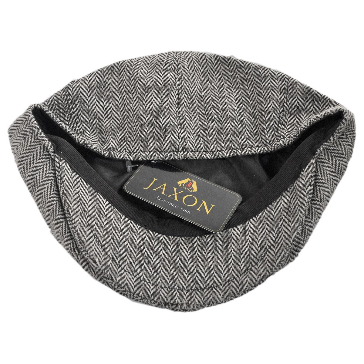 Wholesale Herringbone Wool Blend Newsboy Cap B2B Pre-Pack - Image 4