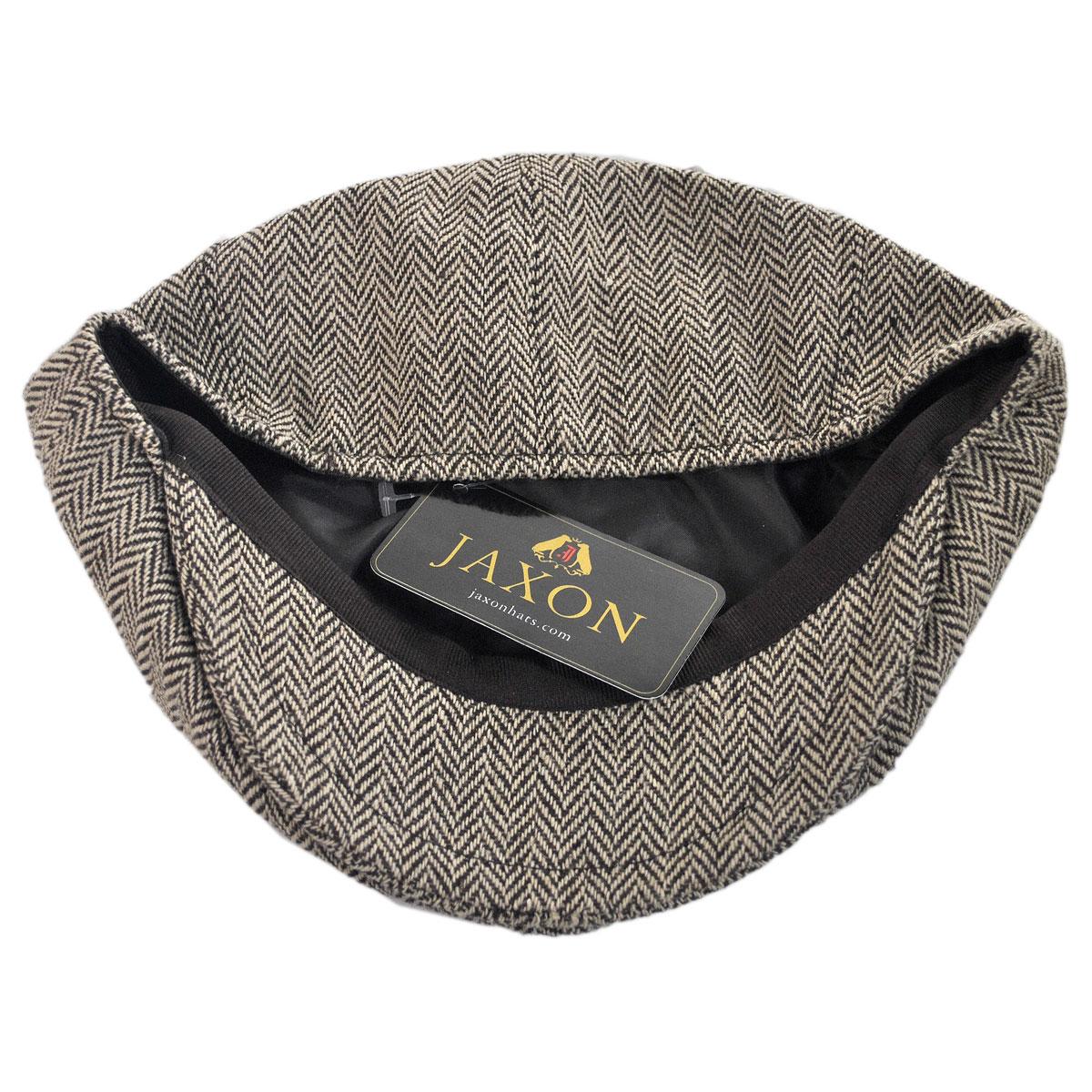Wholesale Herringbone Wool Blend Newsboy Cap B2B Pre-Pack - Image 8