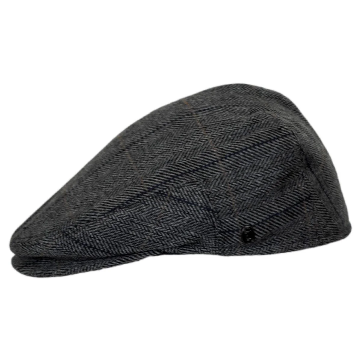 Wholesale Holborn Herringbone Plaid Wool Blend Ivy Cap B2B Pre-Pack - Image 2