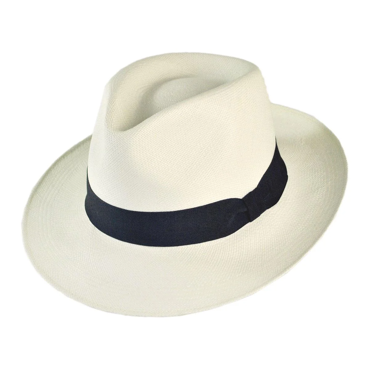 Wholesale Novo Grade 8 Panama Straw Fedora Hat B2B Pre-Pack